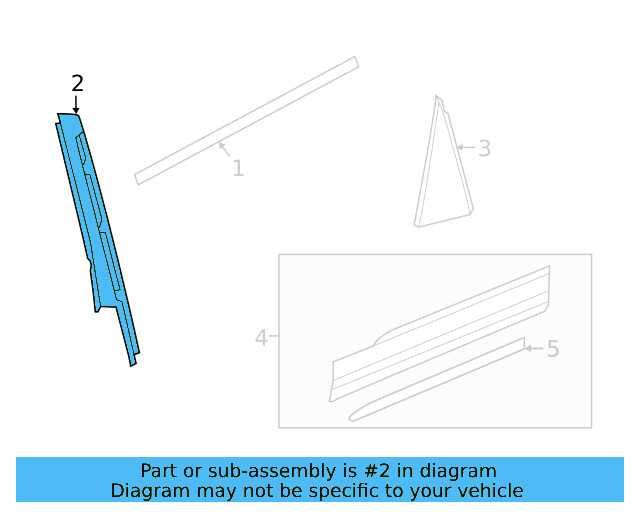 Front Trim 2GJ-839-902-9B9 - View 3