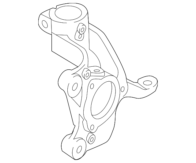 Steering Knuckle 5Q0-407-254-A
