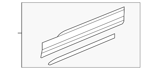 Lower Molding 2GJ-854-950-A-9B9