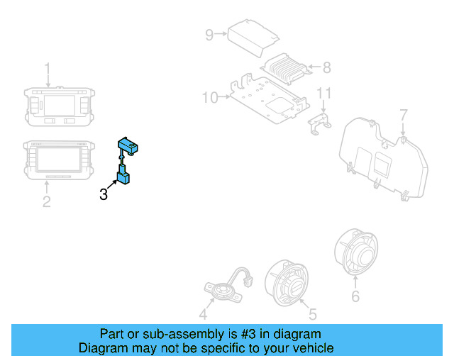 Microphone 3B0-035-711-B - View 9