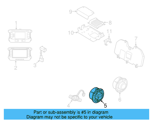 Speaker 5C6-035-454-A - View 20