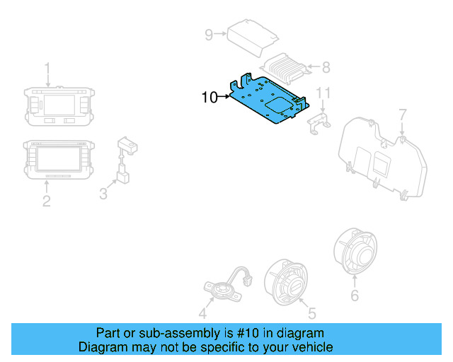 Bracket 1K0-035-883-E - View 18