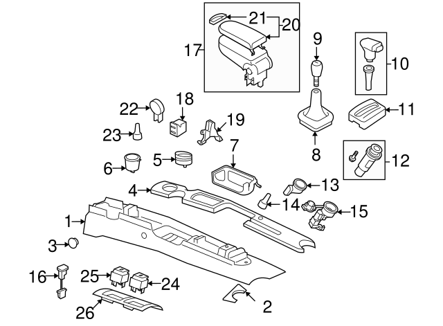 Power Outlet 1K0-919-309 - View 80