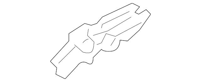 Upper Center Pillar Trim Trim Plate 3C0-853-437-C-28U