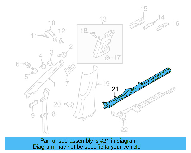 Scuff Plate 3C0-853-370-B-9B9