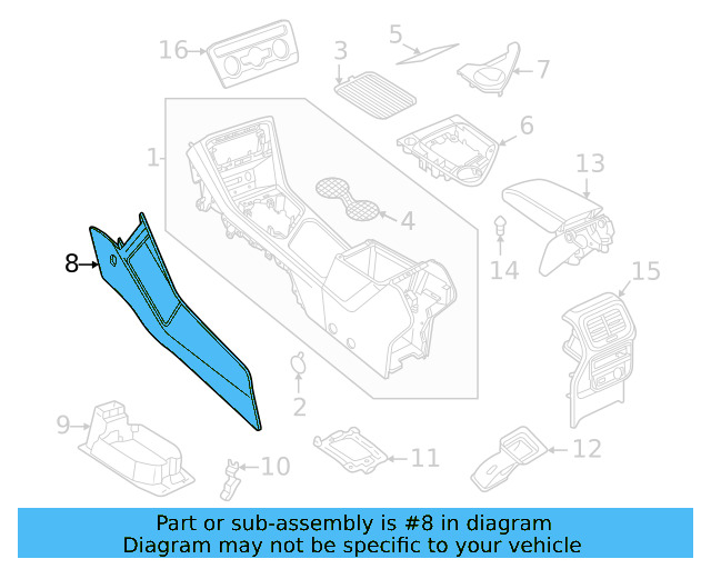 Side Panel 2GJ-863-046-82V - View 3
