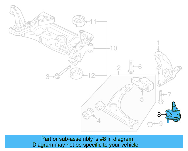 Ball Joint 3C0-407-366-B