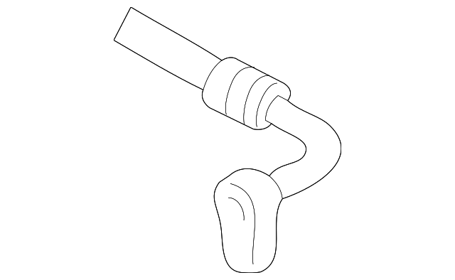 A/C Refrigerant Discharge Hose 1C0-820-721-M