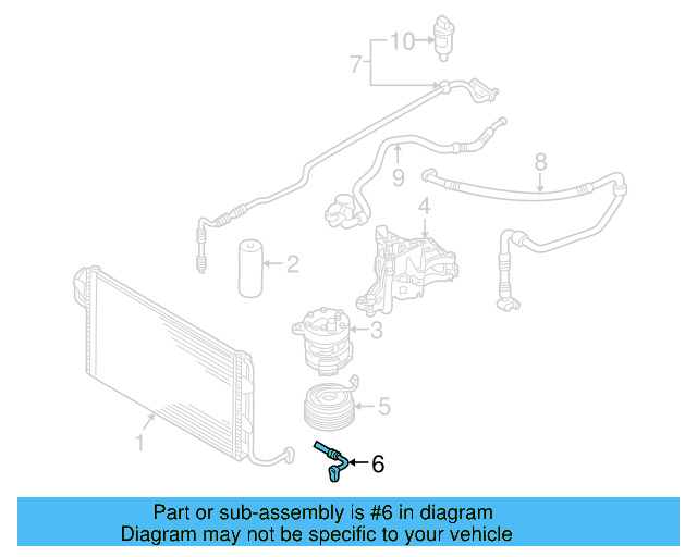 AC Hoses 1C0-820-721-AC - View 9