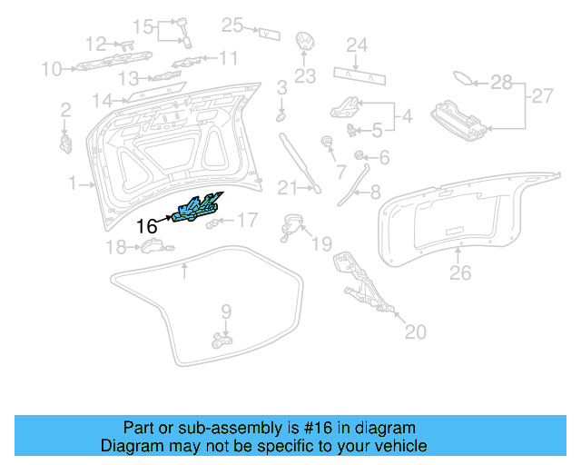 Cylinder & Keys Bracket 3B0-827-297-AB - View 4
