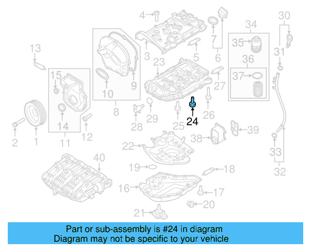 Upper Oil Pan Bolt N-912-112-01 - View 6