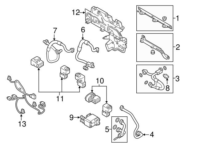 Bracket 5QE-820-787-D - View 2
