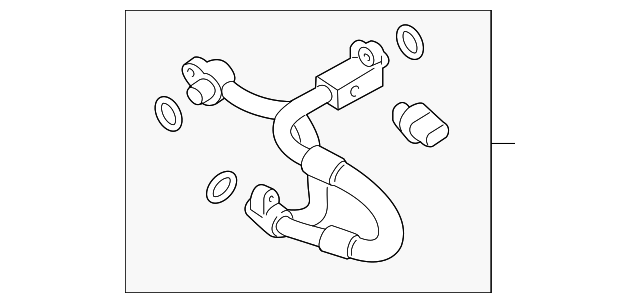 Refrigerant Hose 5QE-816-017