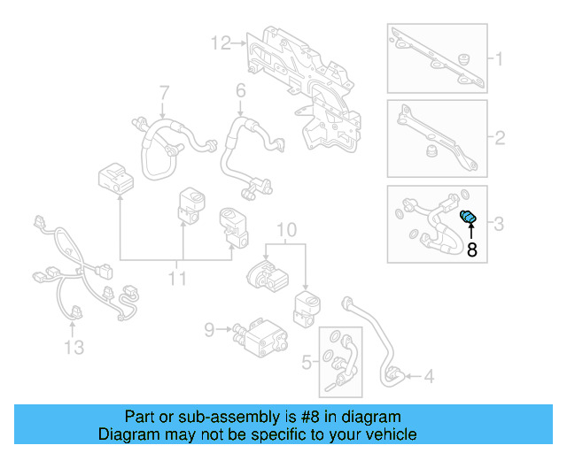 Pressure Sensor 4M0-959-603-E - View 15