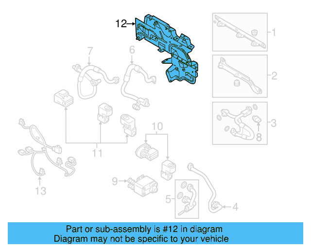 Bracket 5QE-820-905-C - View 3