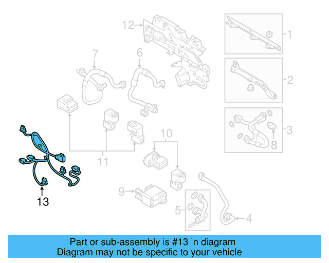 Wire Harness 4H0-973-704 - View 5