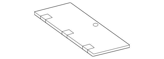 Trunk Floor Access Cover 1K9-868-845-B-4ES