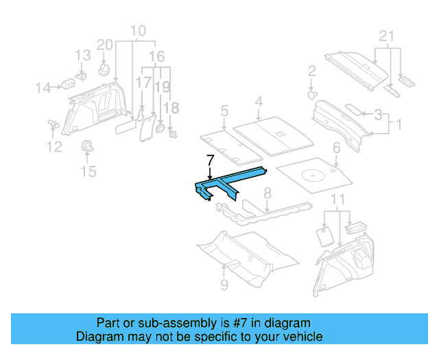Tie Down Hook 1K0-864-203-C-2ZZ - View 64
