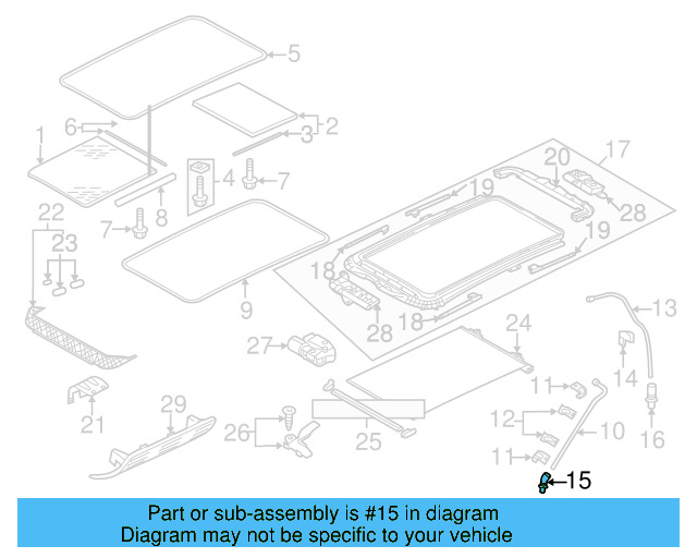 Drain Hose Grommet 1T0-877-242-A - View 16