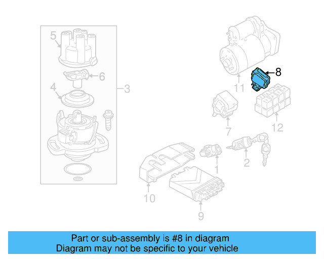 Ignition Coil 6N0-905-104 - View 10