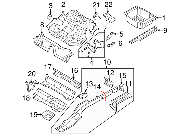 Holder 3C0-802-684 - View 2