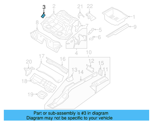 Belt Reinforced 3C0-802-957 - View 4