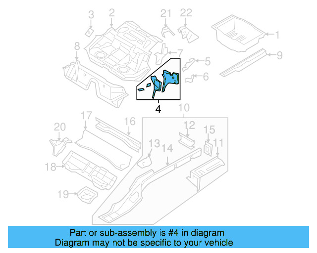 Corner Reinforced 3C9-813-563 - View 6