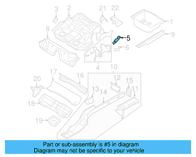Mount Bracket 3C0-802-192-A - View 6