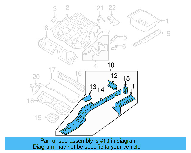 Seat Mount 3C0-802-570 - View 5