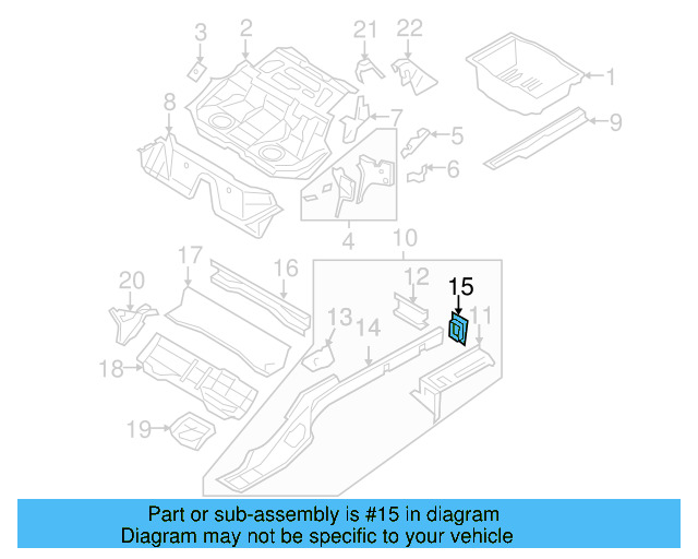 End Plate 3C0-804-473-A - View 5