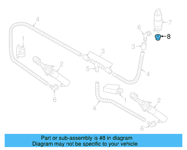 Washer Pump Seal 431-955-465-A - View 24
