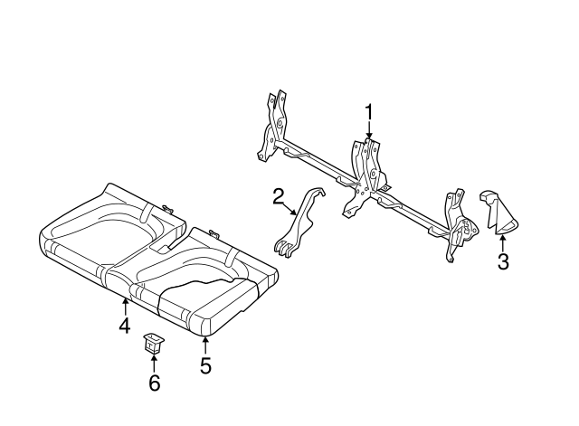 Seat Frame Grommet 1K0-886-373-C - View 14