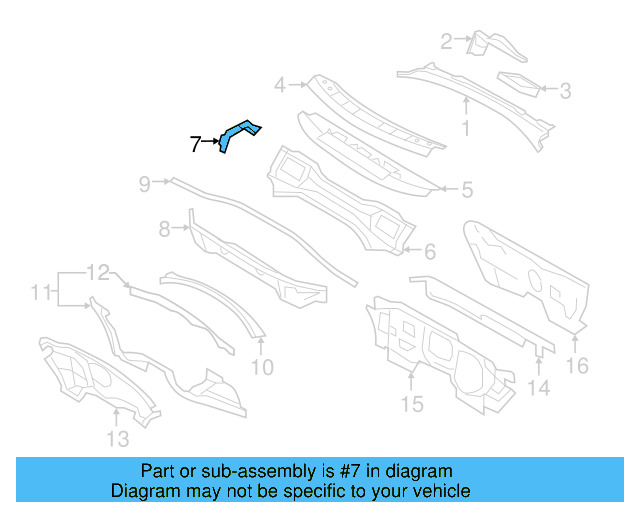 Filler Plate 1K0-803-178 - View 17