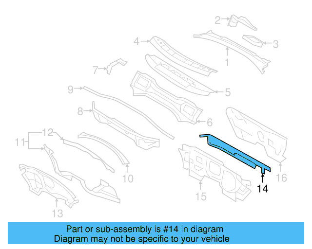 Sound Absorber 1K0-863-993-K - View 12