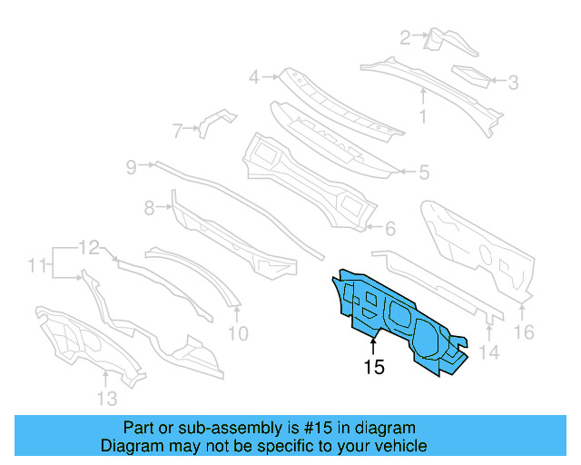 Sound Absorber 5K1-863-353-K - View 24