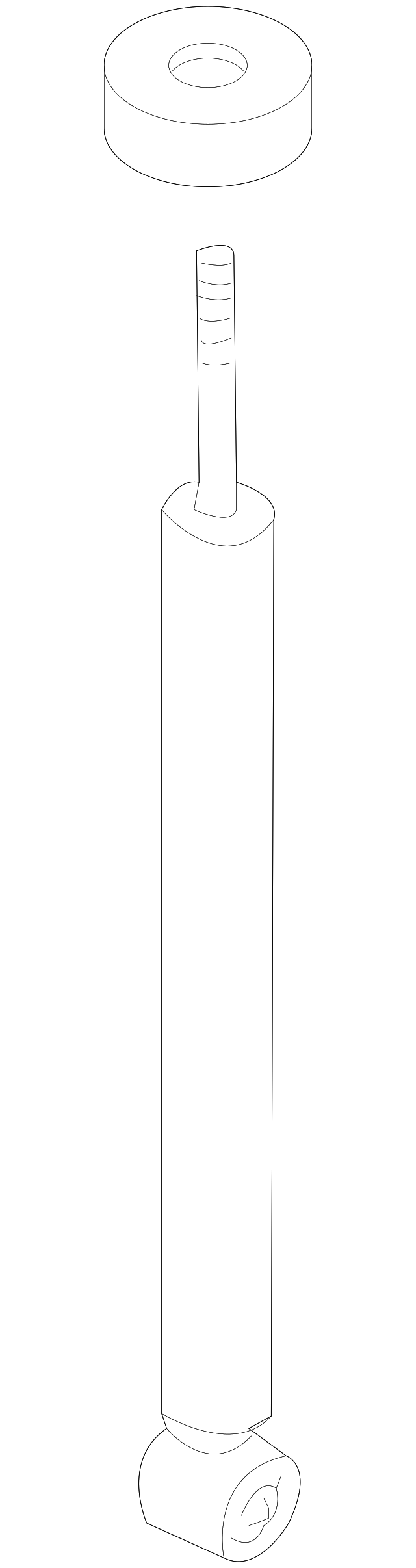 Suspension Shock Absorber 1J0-513-025-DA