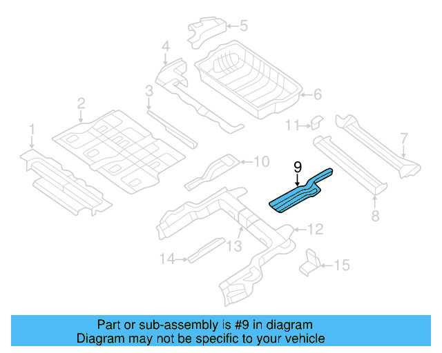 Seat Reinforced 7B0-803-210-A - View 3