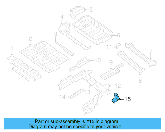 Reinforcement 7B0-803-315-B - View 3