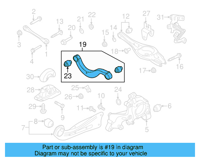 Upper Control Arm Adjust Bolt WHT-000-227 - View 99