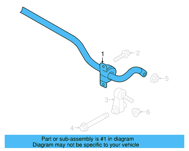 Stabilizer Bar 5QM-511-305 - View 3