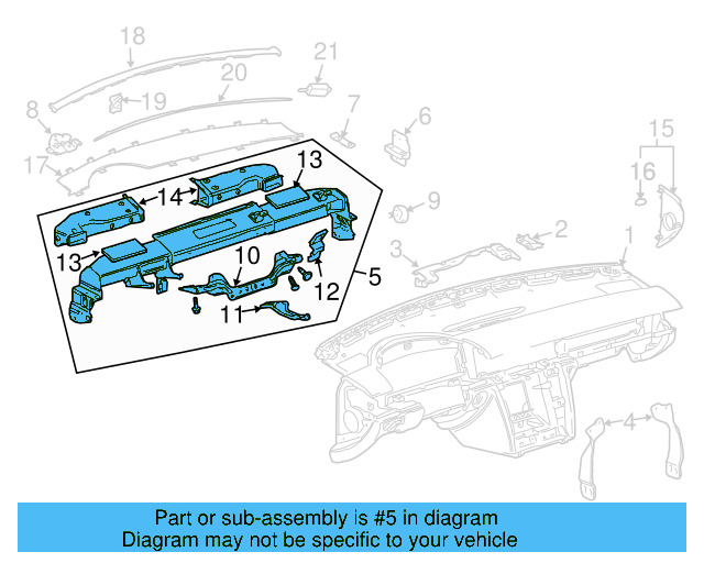 Cross 3D1-857-012-A - View 3