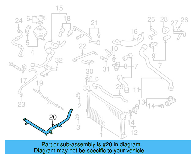 Water Pipe 06A-121-065-AK - View 27