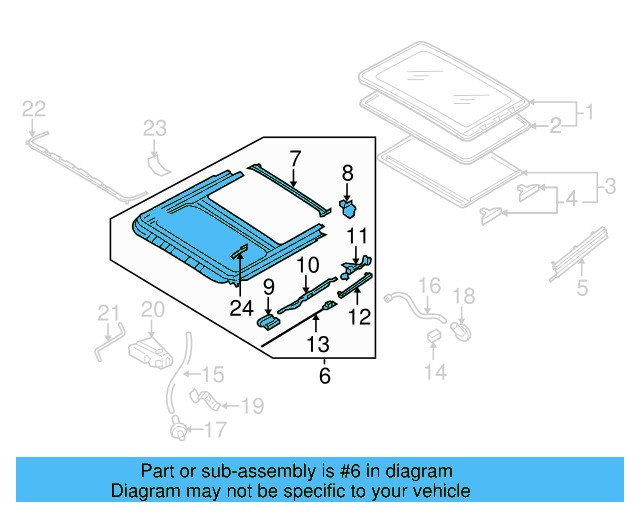 Frame Assembly 5M0-877-049 - View 3