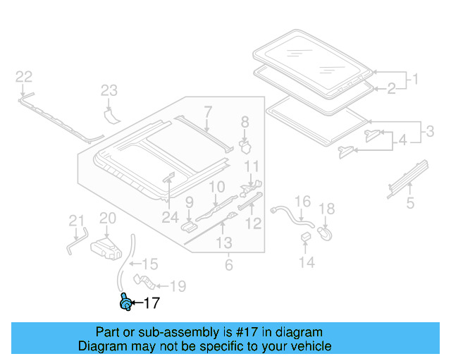Drain Hose Grommet 3C0-877-242 - View 6