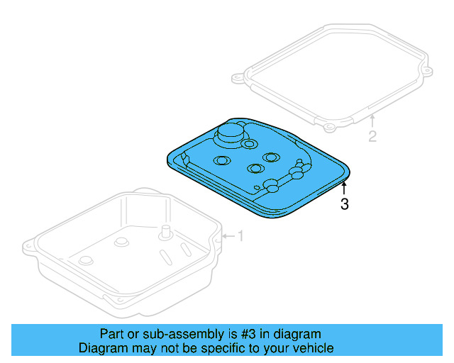 Transmission Oil Filter 01M-325-429 - View 10