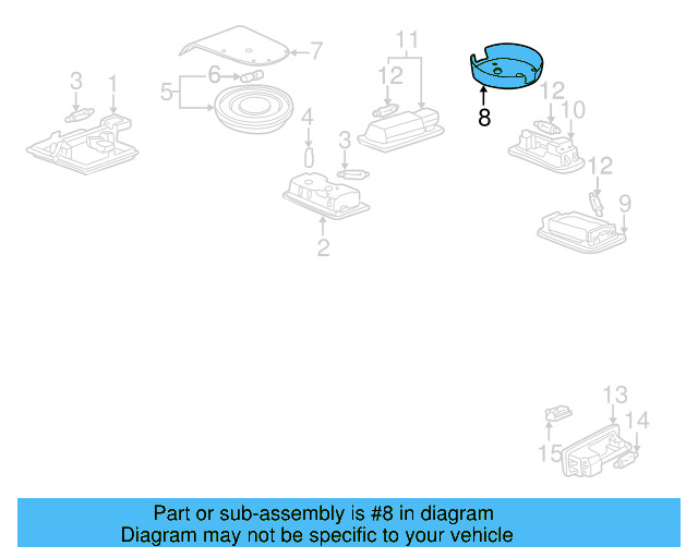 Bulb Bracket 721-947-155-A - View 3