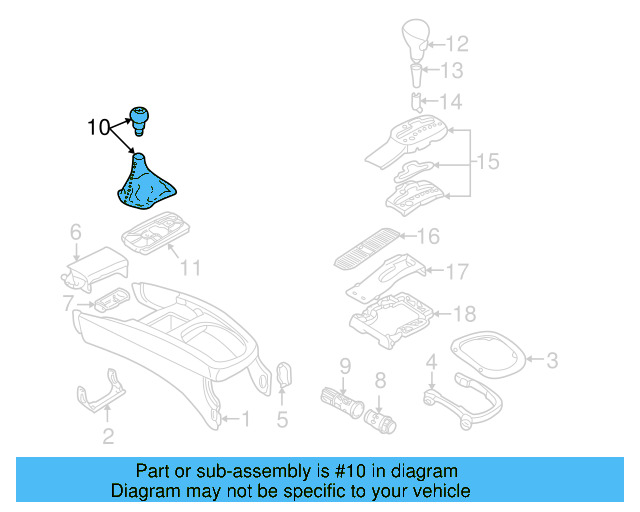 Boot Kit 3B0-711-113-AH-LYZ - View 3