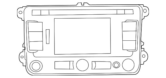 Radio Navigation System Rns 315 1K0-057-274-C - View 4