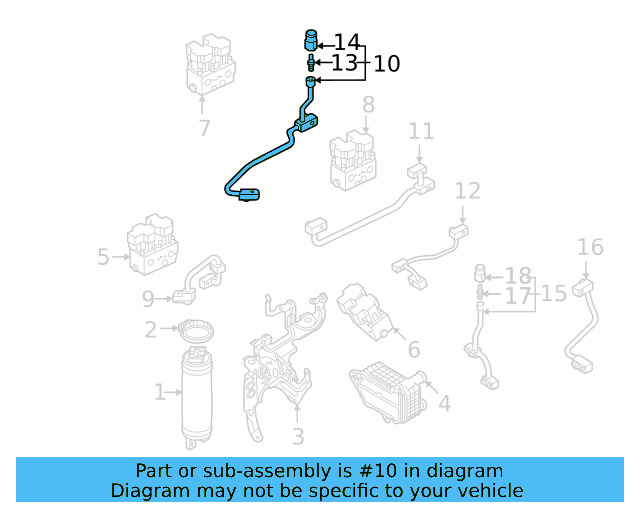 Center AC Line 1EA-816-531 - View 4