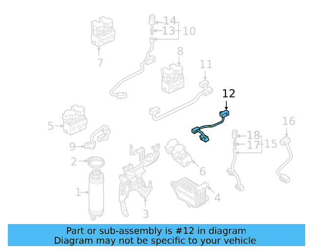 Center AC Line 1EA-816-532 - View 3